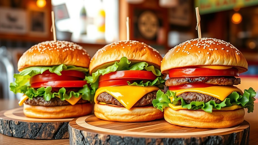 affordable classic burger options