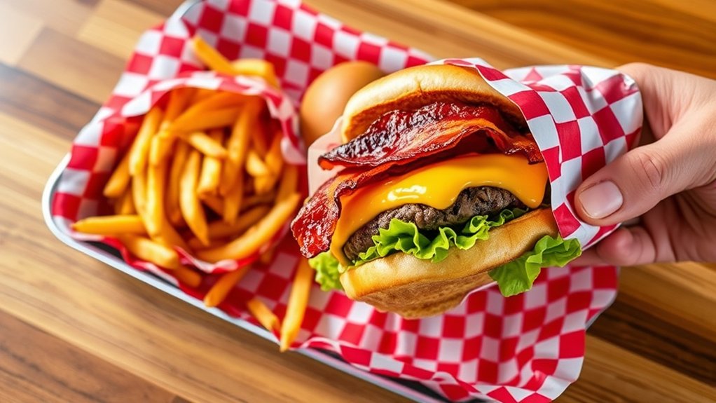 affordable customizable burger options