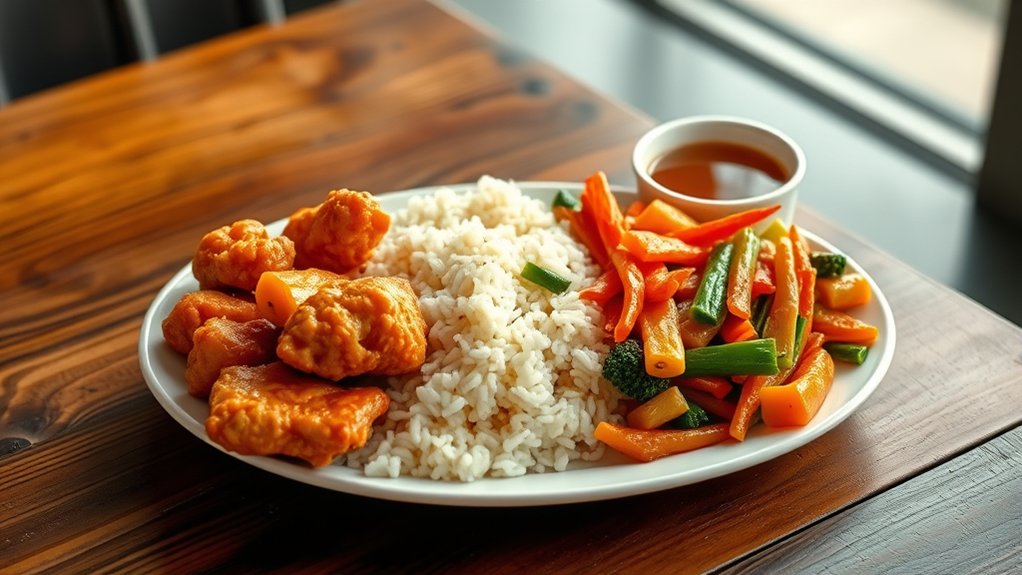affordable varied healthy options
