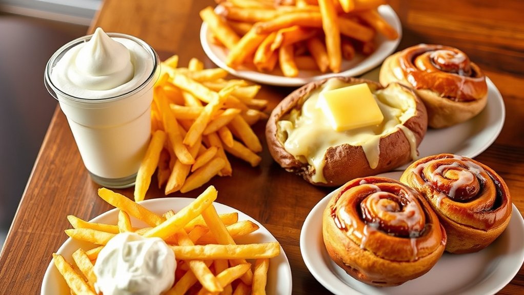 affordable wendy s sides and desserts