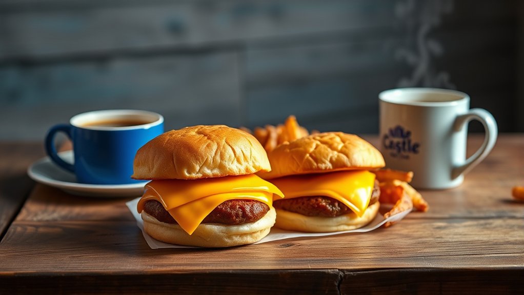 affordable white castle breakfast options