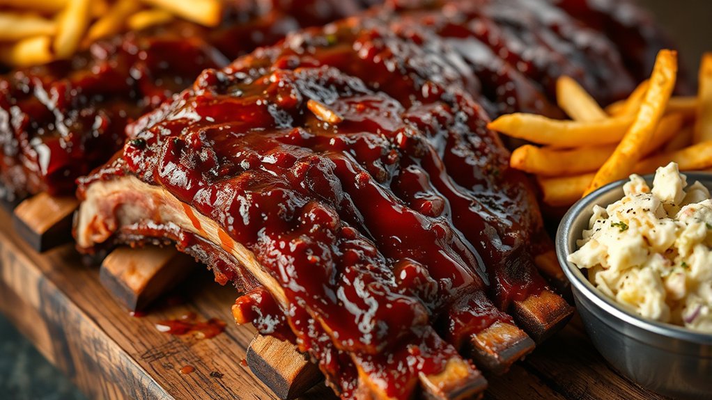 bbq ribs and chicken