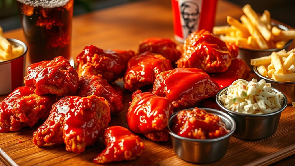 bold spicy chicken options