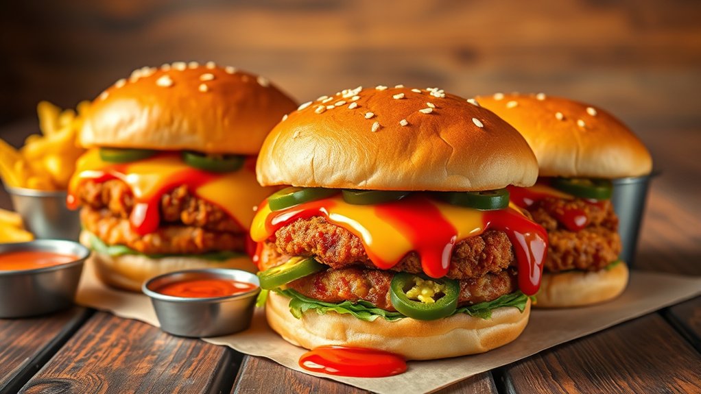 burger king spicy menu