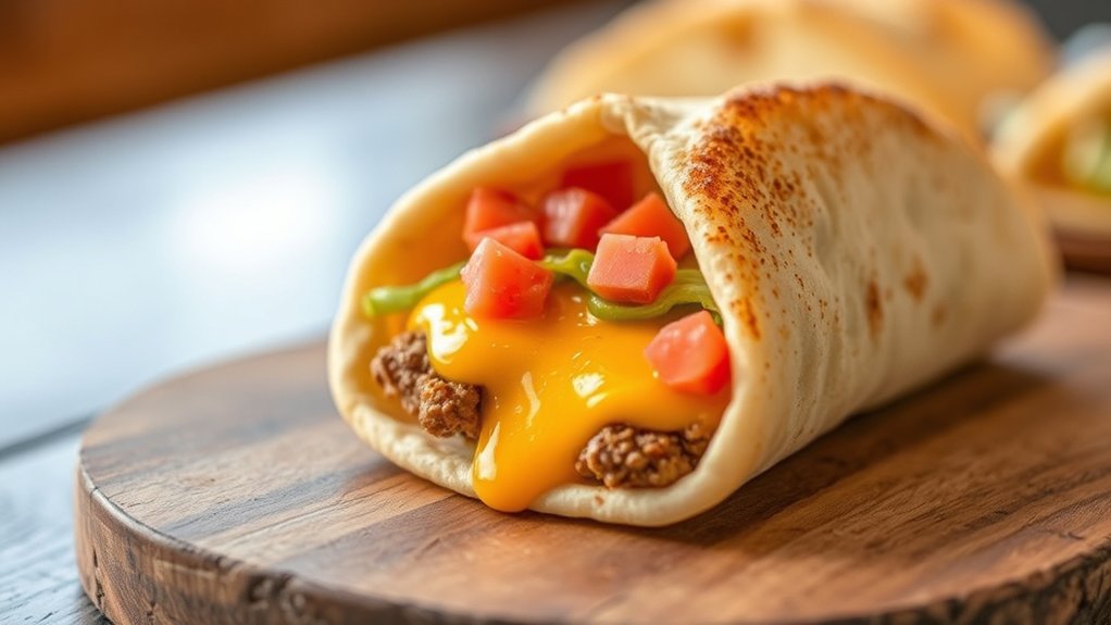 cheesy layered flavor crunch