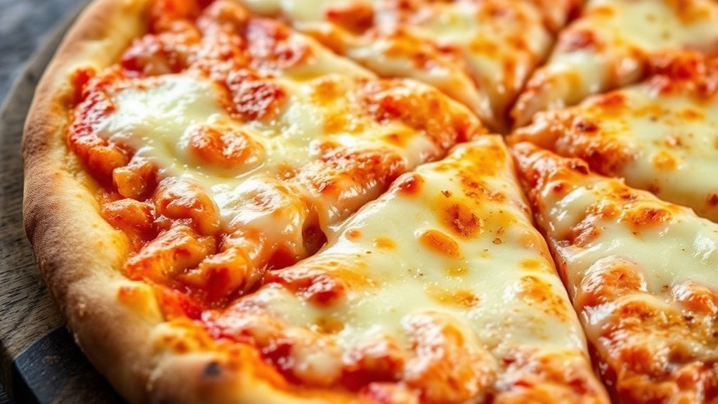 classic cheese customizable crust
