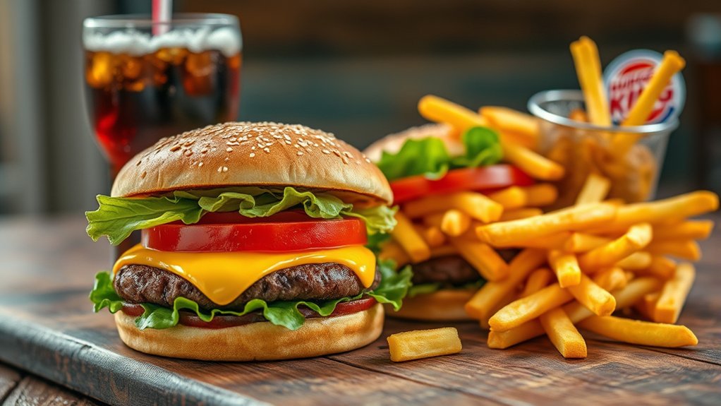 classic customizable burger favorites