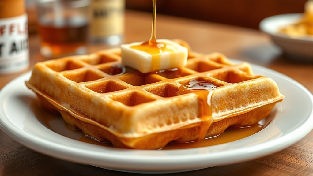 classic fluffy affordable waffles