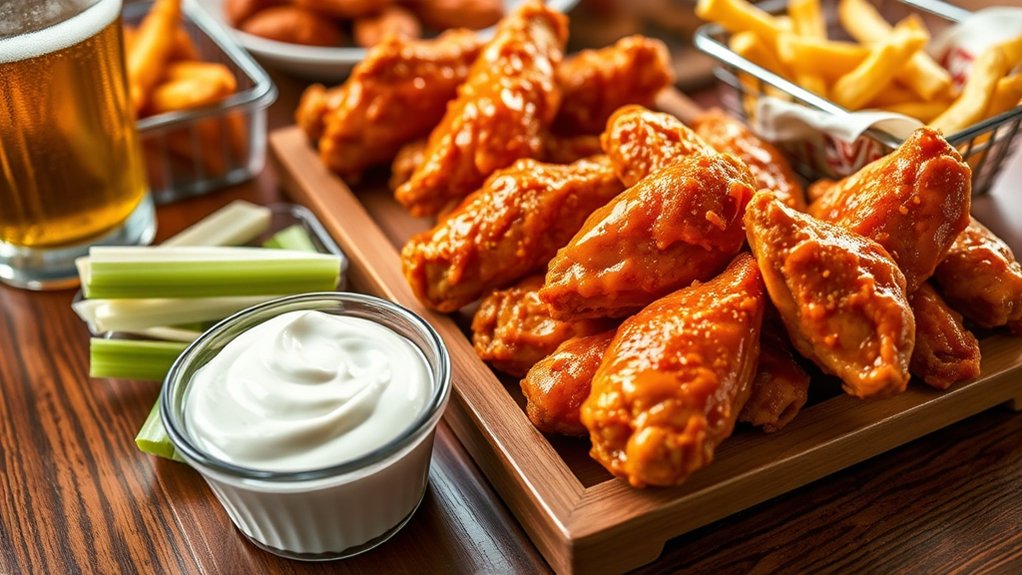 crispy flavorful wing options