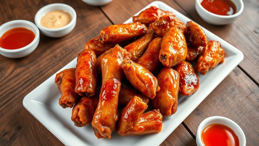 crispy flavorful wing varieties
