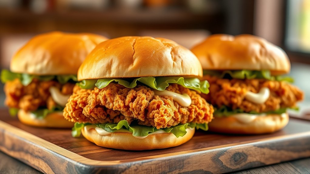 crispy spicy vegetarian options