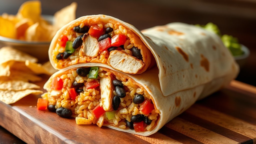 customizable flavorful burritos