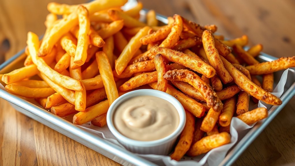 customizable fries and shakes