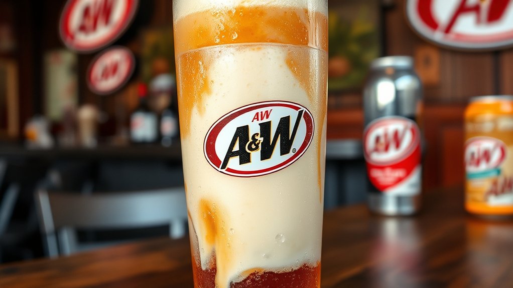 nostalgic creamy root beer