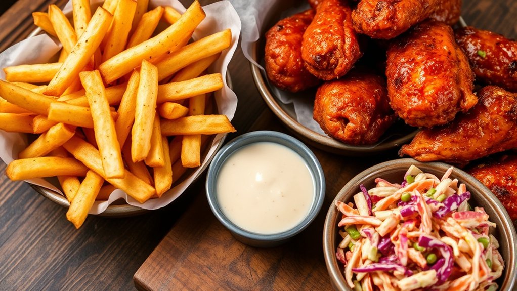 perfect wingside flavor pairings