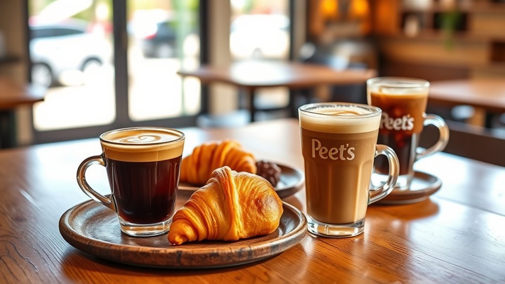popular peet s coffee selections