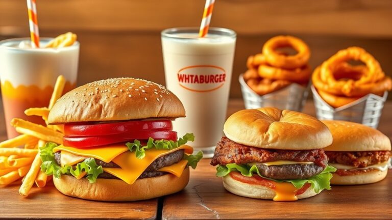 popular whataburger menu options