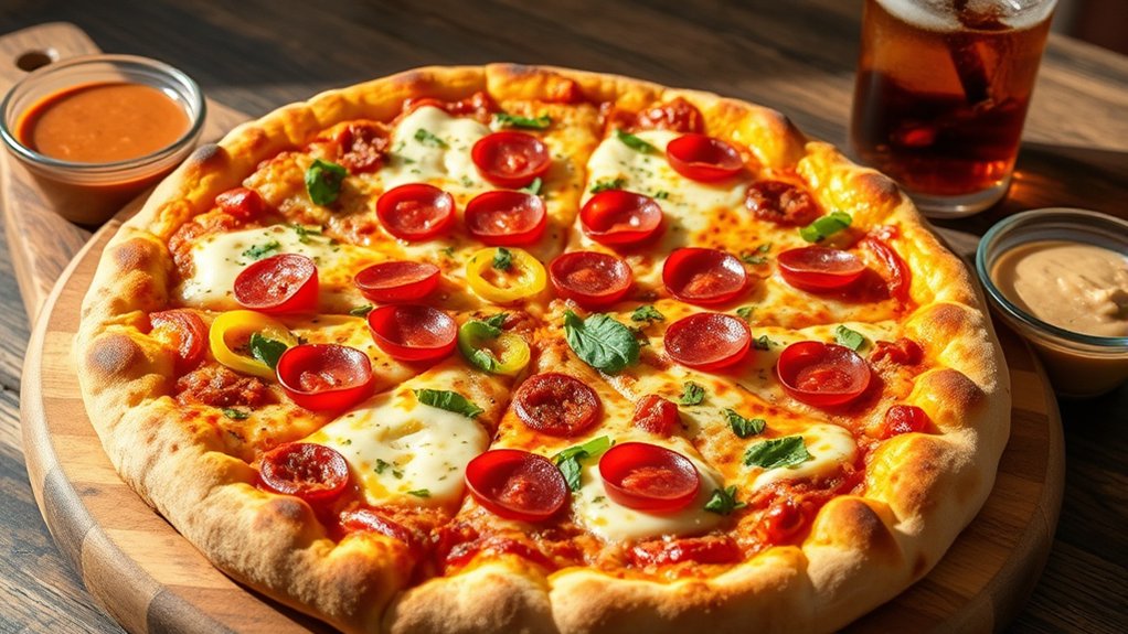 premium flavor packed pizza options
