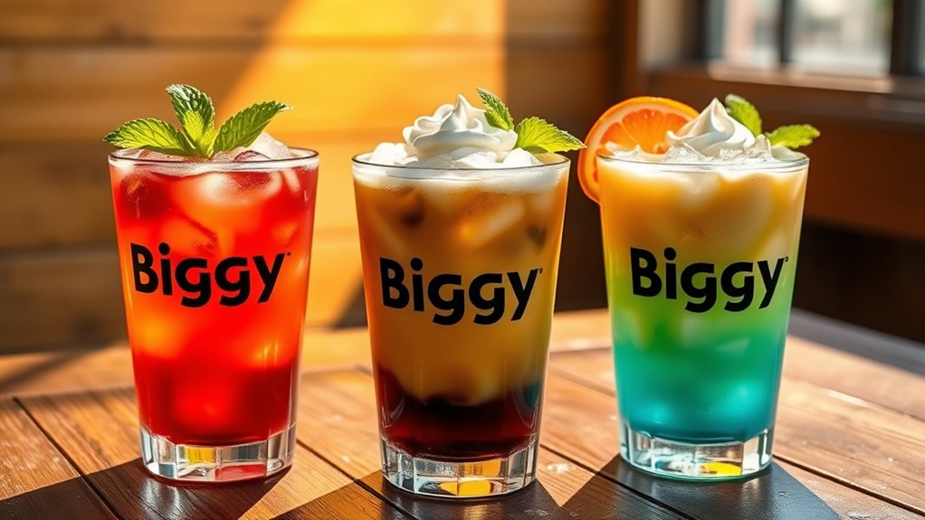refreshing iced coffee flavors
