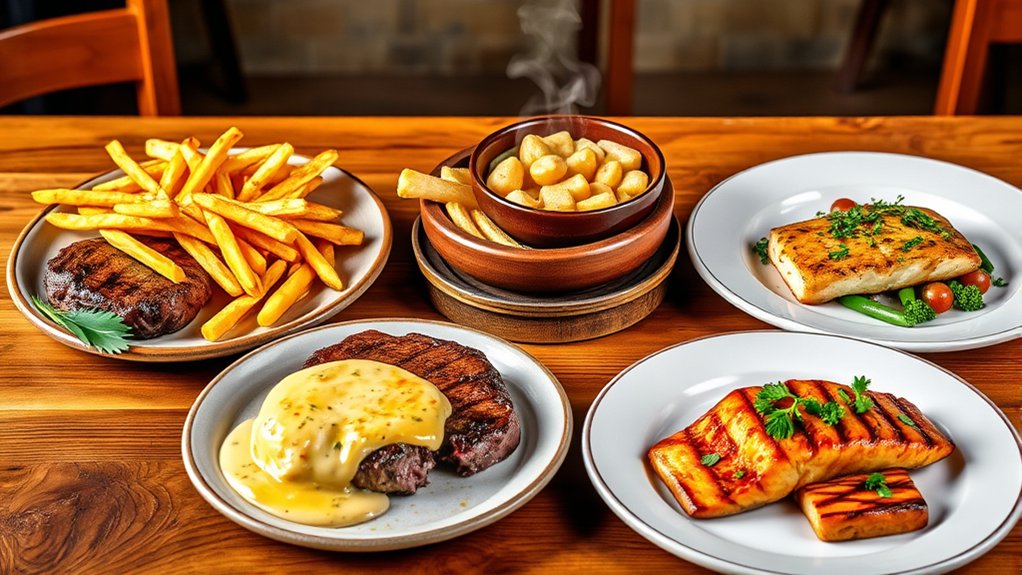 savory diverse dinner options