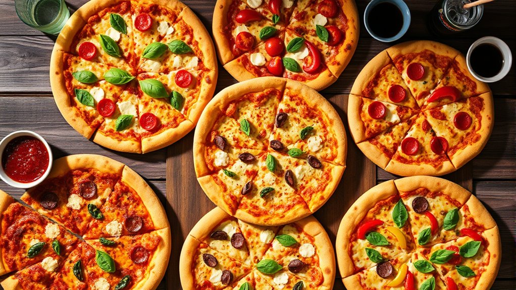 specialty pizzas with flavor