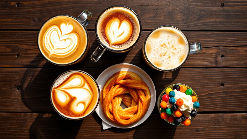 top 5 caribou coffee items