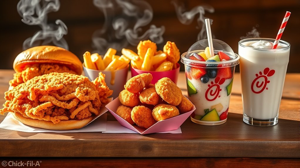 top chick fil a menu picks