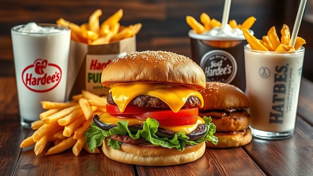 top five hardee s dishes
