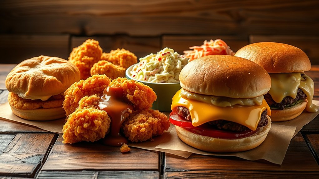 top five kfc dishes