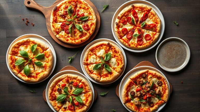 top five pizza selections