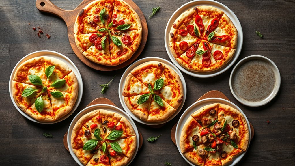 top five pizza selections