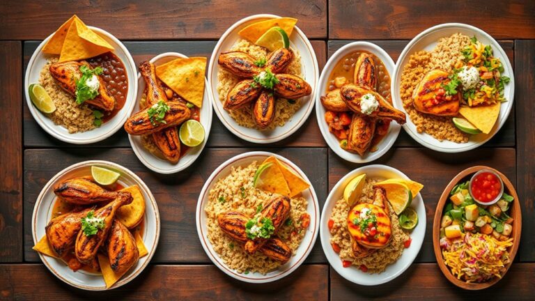 top seven menu items