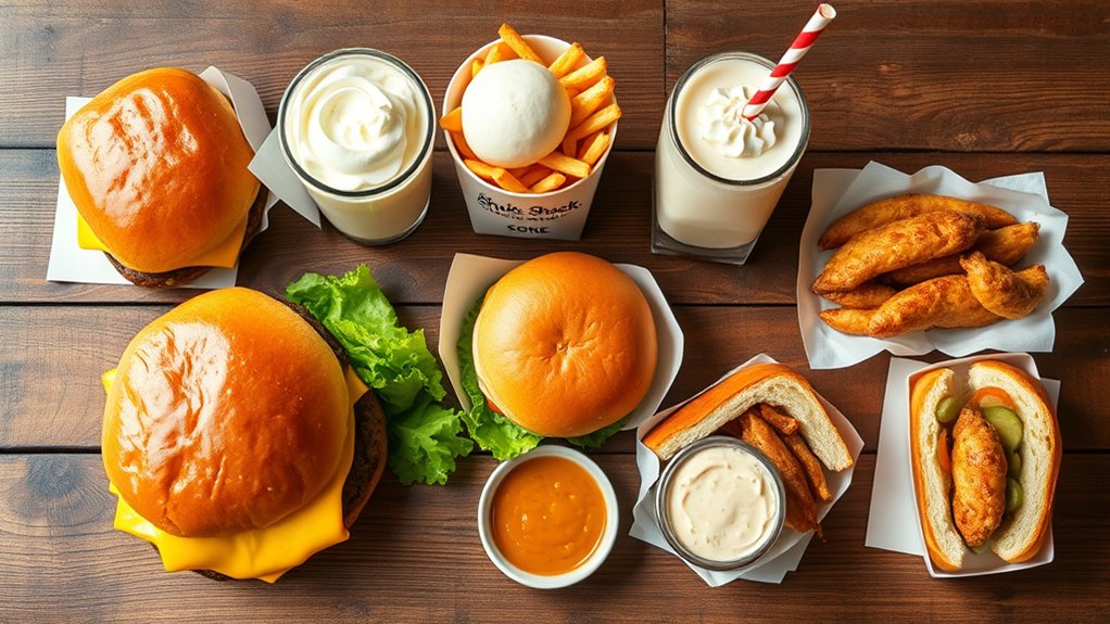 top shake shack menu items