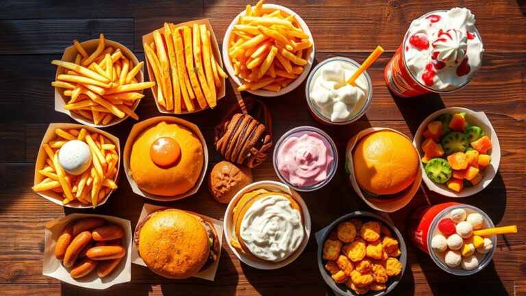 top sonic menu options