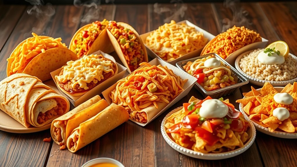 top taco bell menu items