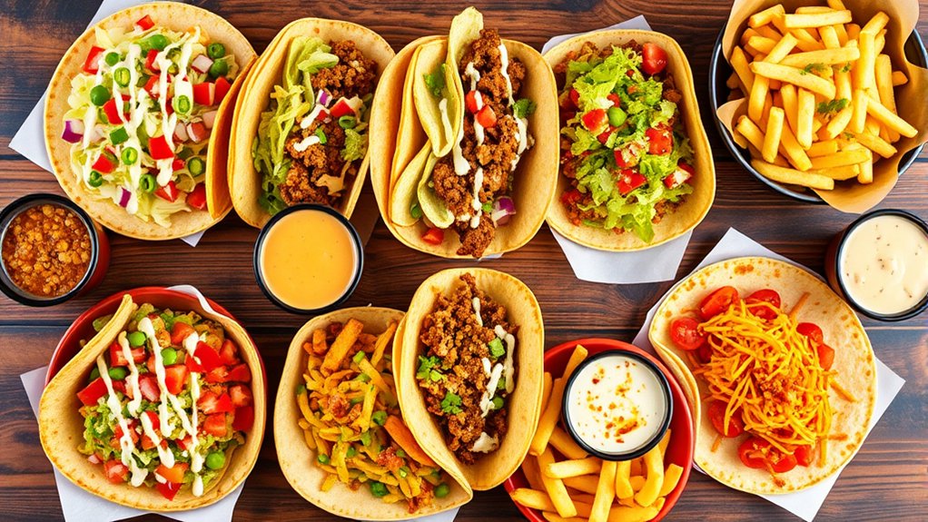 top taco john menu items