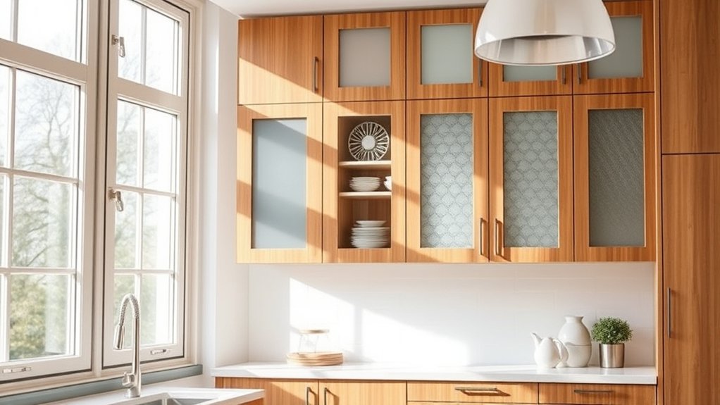 affordable stylish cabinet inserts