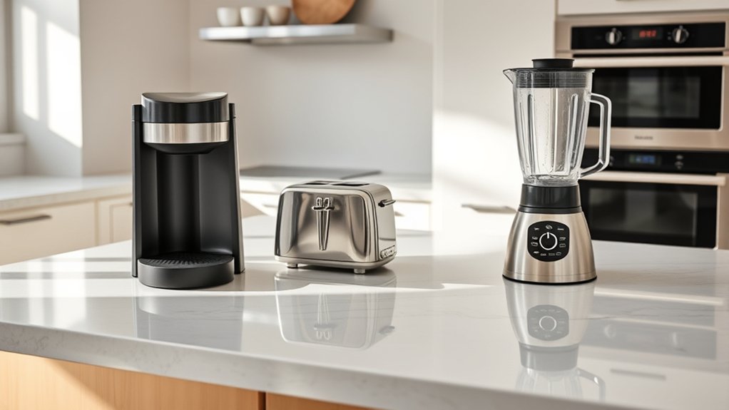 appliance sizes influence counter depth