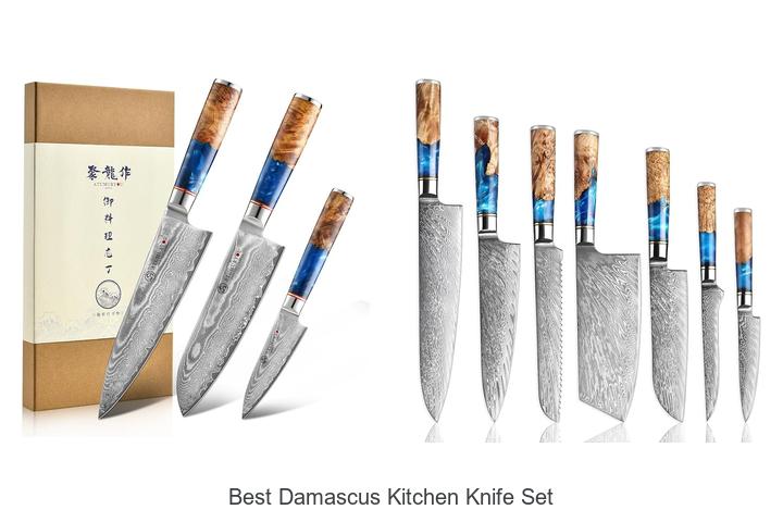 Best Damascus Kitchen Knife Set for Ultimate Cutting Power!