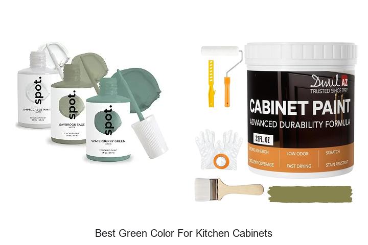 best green color for kitchen cabinets