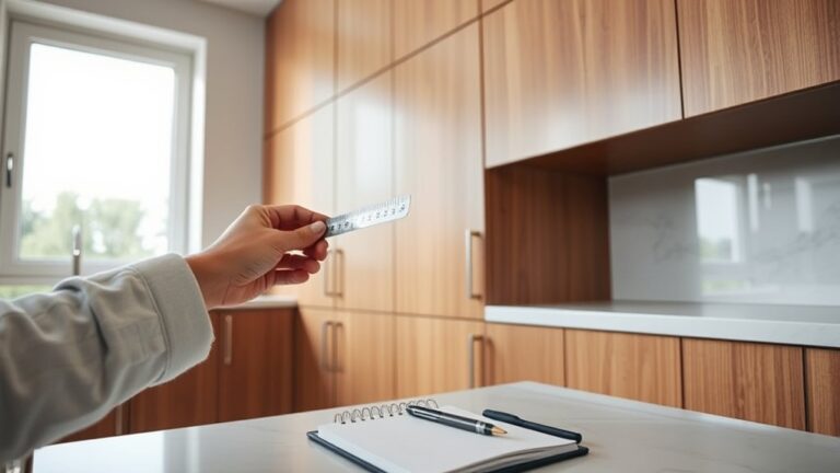 cabinet measurement step by step
