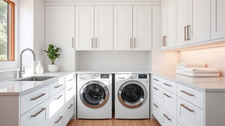 concealing laundry appliances stylishly