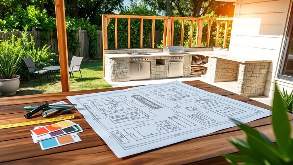 efficient functional outdoor layout