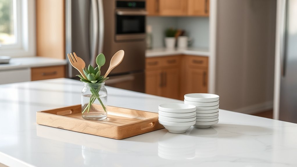 elegant functional kitchen organization