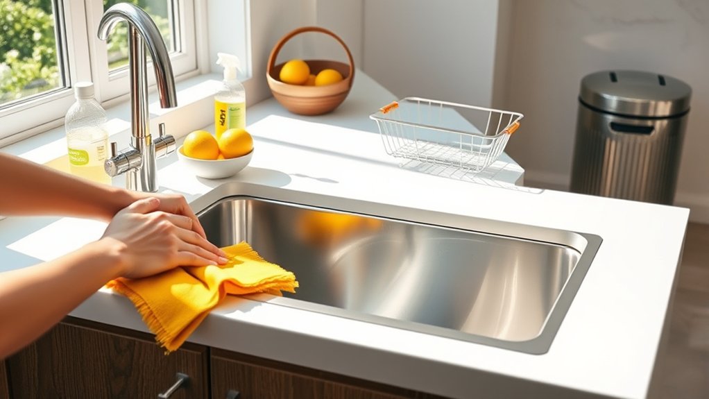eliminate food and debris