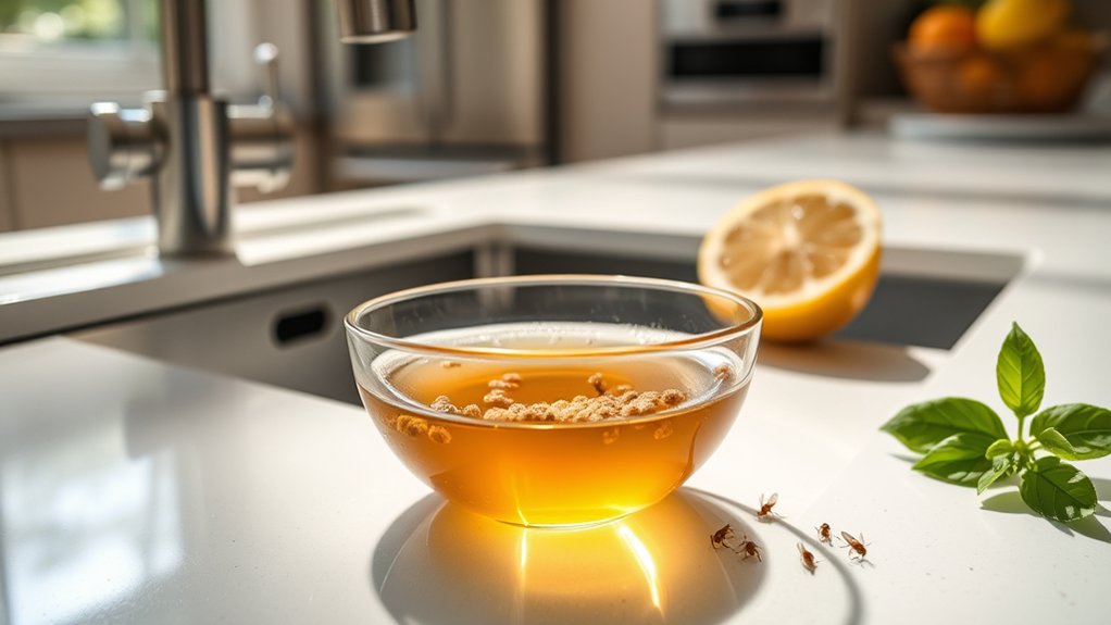 eliminate kitchen gnat infestation