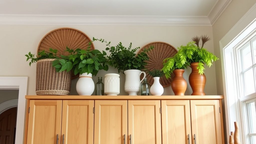 enhances decor and organization