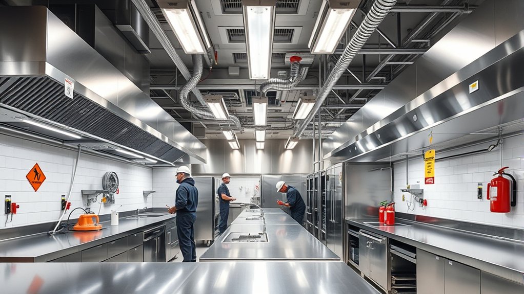 ensure kitchen safety compliance