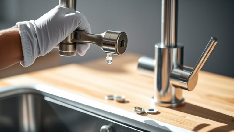 fixing a dripping faucet