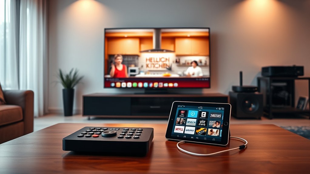 flexible on demand cooking entertainment
